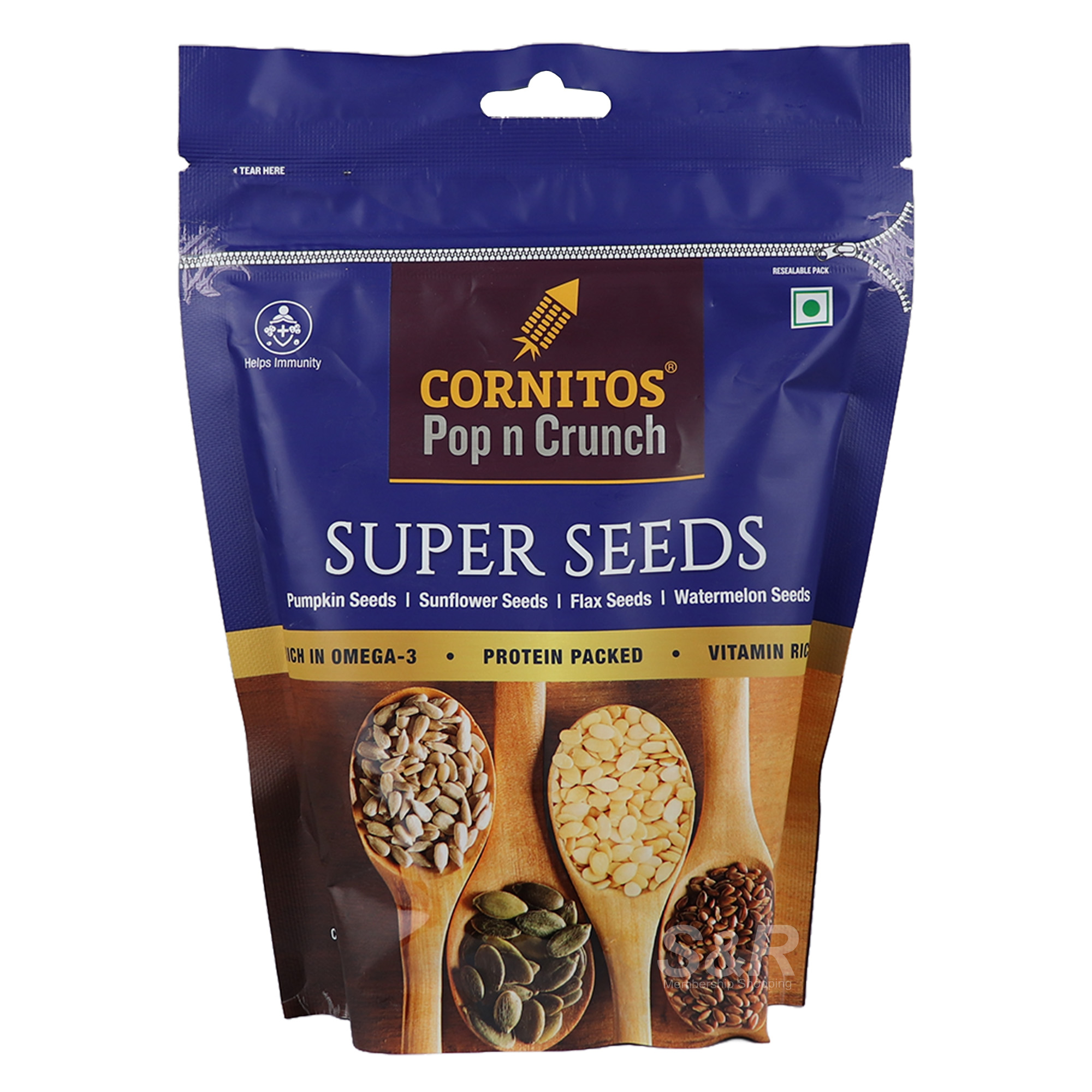 Cornitos Pop n Crunch Roasted Super Seeds 200g Cornitos Pop n Crunch Roasted Super Seeds 200g